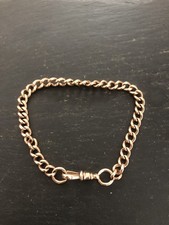 antique 9ct gold bracelet Rose