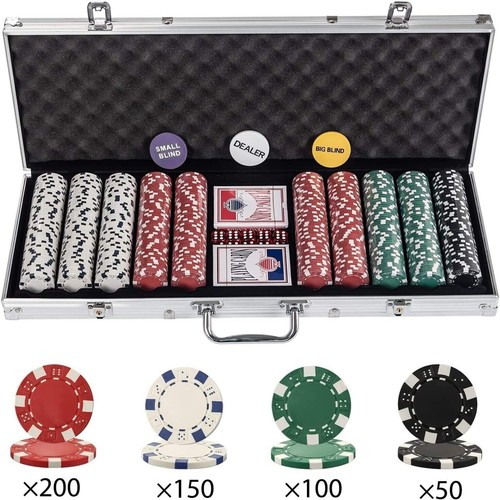 500 pieces texas holdem poker - 500,