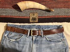 Levi's Vintage Leather Belt 35