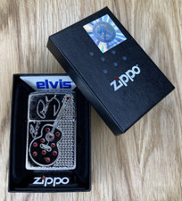 2010 Zippo Elvis Presley Swarovski Signature Design Lighter in Presentation Box
