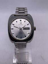 VINTAGE AUTOMATIC TRESSA WATCH WRISTWATCH STAINLESS STEEL SWISS MADE GENTS MENS