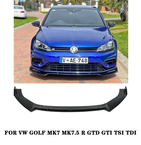 Front splitter spoiler lip - spoiler, for