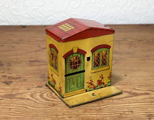 Vintage antique tin - /,