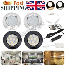 12V Interior LED Spot Lights Ceiling Camper Van Caravan Marine Boat Downlight UK