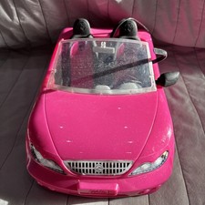 BDF38 Barbie Pink 2 Seater Convertible Car By MATTEL 2013 sports car