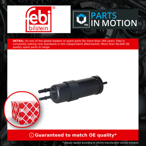 Fuel filter fits bmw - fits,