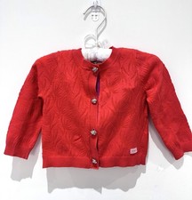 Kenzo Baby Girls Red Cardigan