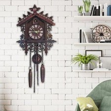 Quartz Cuckoo Clock Black