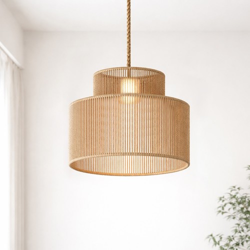 Large tier natural rattan - 2,