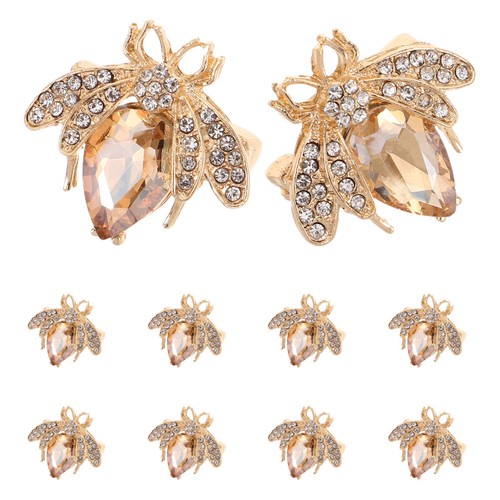 10pcs yellow bee chain - yellow, brooch