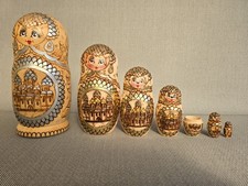 Vintage Matryoshka 6 Russian