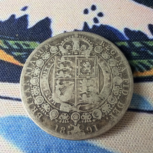 1891 victoria half - 1891,
