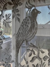 Cotton Lace Curtain Panel