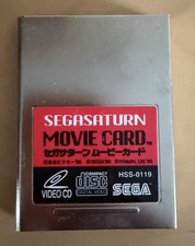 Sega Saturn Movie Card Video CD  HSS-0119 Tested Good Condition