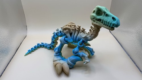 Printed raptor dinosaur - 3d,