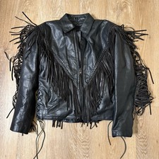 Vintage UNIK Leather Fringe