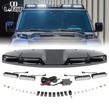 BLACK QUAD LED ROOF LIGHT POD