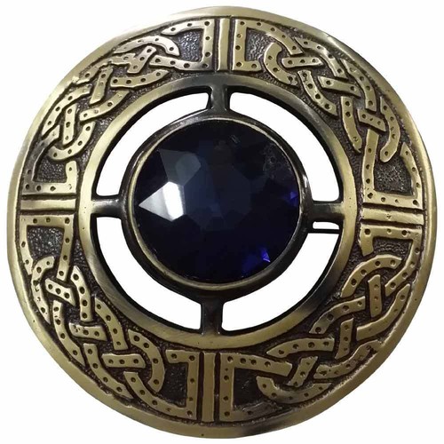 Kilt fly plaid brooch multi - kilt,