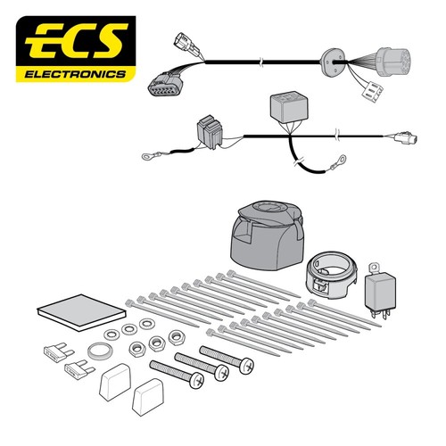 Ecs pin car towbar - 13,