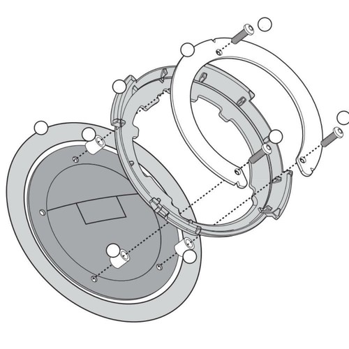 Flange for tanklock - flange, bag