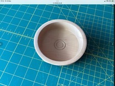 Hand turned ash  bowl..4.5 dia