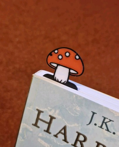 Forest mushroom bookmark - forest,