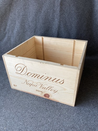 Wooden wine box crate - box,