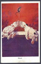 Missed - 1924 Bonzo postcard