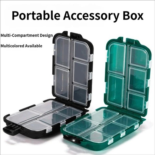 Fishing tackle box double - tackle,