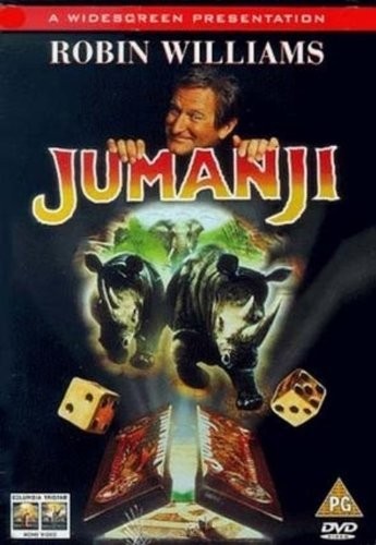 Jumanji 1995 dvd - jumanji,