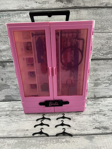 Barbie fashion wardrobe pink - wardrobe,