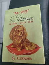 Mr Wu The Pekinese Fine Toilet Soap by Cussons in Original Box