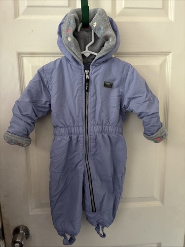 Baby girl snowsuit 12m l - snowsuit,