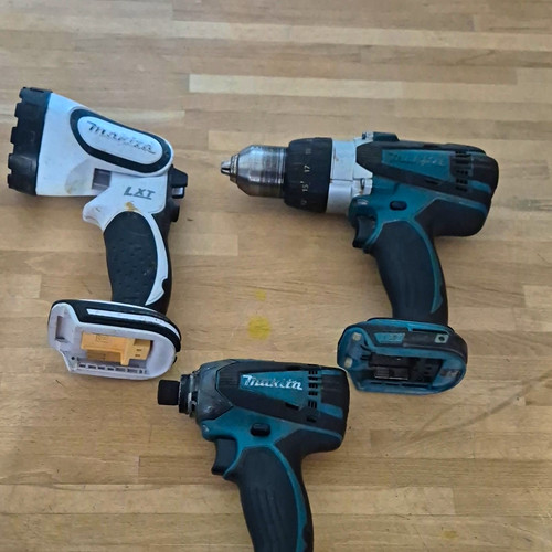 Makita lxt 18v ion 3pc - lxt,