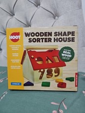 Wooden Shape Sorter House