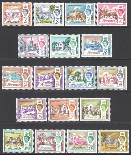 Bermuda 1962 set 1 - bermuda, £1