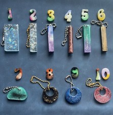 Resin Keychains , Hand Made