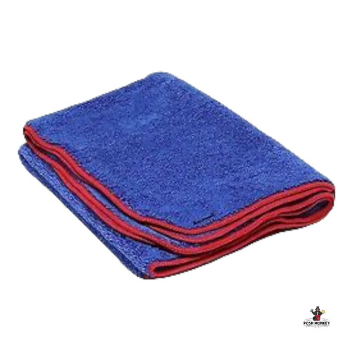Giant blue microfibre drying - blue,