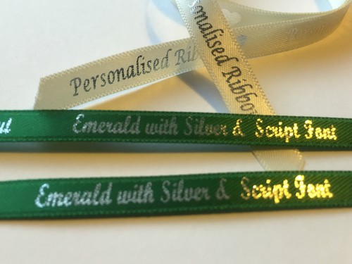 Personalised printed ribbon - personalised,