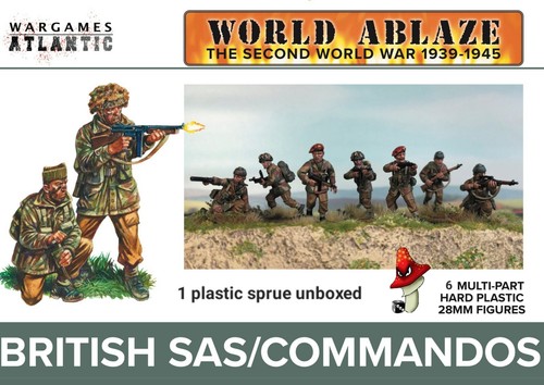 British sas commandos wargames - british,