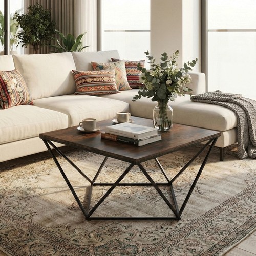Square coffee table - table, 80x80x46cm