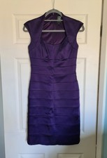 JAX purple bandage bodycon