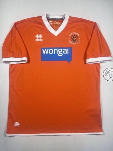 Blackpool errea home shirt - errea,