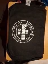 The Cavern Club Liverpool Shoulder Messenger Bag Black Canvas New