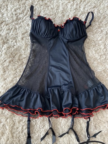 Senza satin basque with - la,
