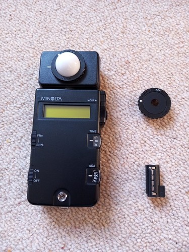 Minolta flash meter - meter, iii