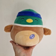 Squishmallows Avery the Mallard Duck 8" Preloved In Good Condition Hard To Find