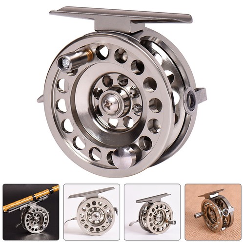 Fly fishing reel metal - fly,