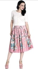 Hell Bunny Jenna Skirt Retro