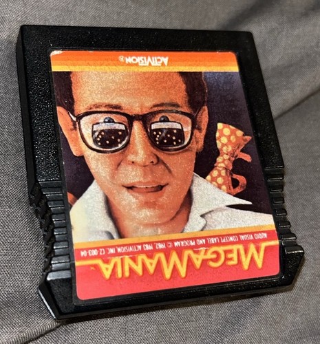 Megamania game cartridge - megamania, for